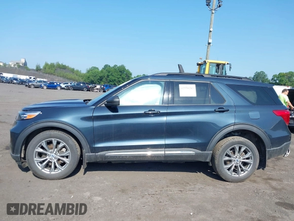 2023 Ford Explorer XLT z VIN 1FMSK8DH5PGB43539, wystawiony jako IAAI lot #42558283 z przebiegiem 16 495 mil mil oraz . Historia ofert i sprzedaży dostępna na DreamBid. Obrazek 14.