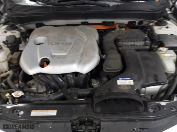2015 Hyundai Sonata Hybrid Limited with VIN KMHEC4A40FA119364, listed as a IAAI auction lot 40883259 with 148,969 mi miles. Bid and sale history available at carsss.com. Image 10.