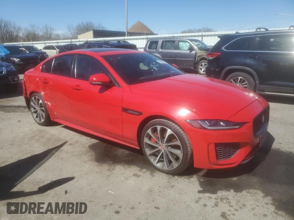 2020 Jaguar XE R-Dynamic S z VIN SAJAT4GX3LCP58893, wystawiony jako Copart lot #48403535 z przebiegiem 72 846 mil mil oraz Szkoda całkowita • Salvage title. Historia ofert i sprzedaży dostępna na DreamBid. Obrazek 4.