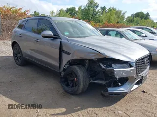 2022 Jaguar F-Pace S with VIN SADCJ2EX0NA702000, listed as a IAAI auction lot 40229566 with 36,593 mi miles and . Bid and sale history available at DreamBid. Image 1.