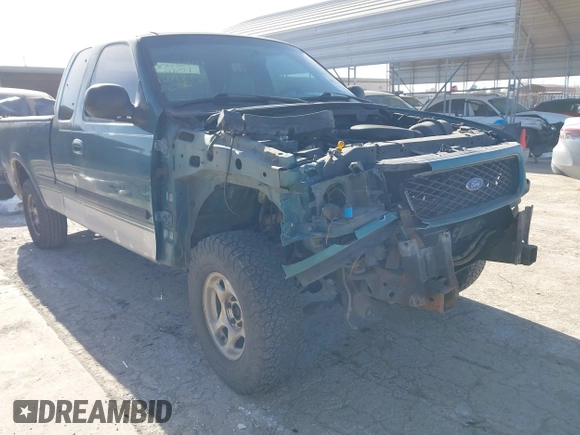 1997 Ford F-150 XL with VIN 1FTEX18L0VKC14651, listed as a IAAI auction lot 41228875 with 251,074 mi miles. Bid and sale history available at carsss.com. Image 1.