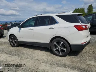 2018 Chevrolet Equinox Premier with VIN 2GNAXWEX1J6326785, listed as a Copart auction lot 55337285 with Not Provided miles and Salvage Title. Bid and sale history available at carsss.com. Image 2.