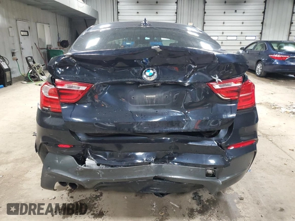 2016 BMW X4 xDrive28i z VIN 5UXXW3C51G0R20377, wystawiony jako Copart lot #56760505 z przebiegiem 106 669 mil mil oraz Nie do naprawy • Non repairable. Historia ofert i sprzedaży dostępna na DreamBid. Obrazek 6.