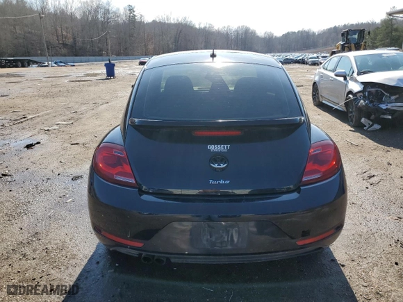 2017 Volkswagen Beetle 1.8T Fleet with VIN 3VWF17AT7HM615904, listed as a Copart auction lot 87484854 with 103,986 mi miles and Salvage Title. Bid and sale history available at carsss.com. Image 6.