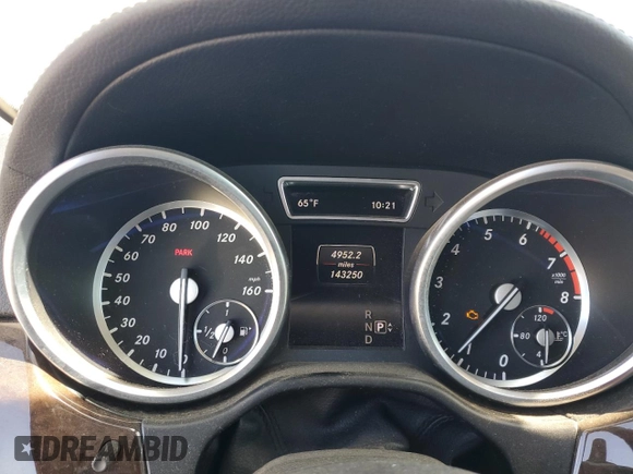 2014 Mercedes-Benz GL 450 with VIN 4JGDF7CE1EA278029, listed as a Copart auction lot 55501885 with 143,250 mi miles and Salvage title. Bid and sale history available at DreamBid. Image 9.