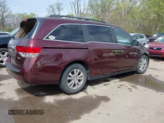 2014 Honda Odyssey EX-L with VIN 5FNRL5H64EB115536, listed as a IAAI auction lot 41997948 with Not Provided miles and . Bid and sale history available at carsss.com. Image 4.
