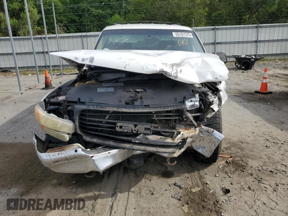 2002 GMC Yukon SLE z VIN 1GKEC13V62R189525, wystawiony jako Copart lot #55197575 z przebiegiem Nie podano mil oraz Szkoda całkowita • Salvage title. Historia ofert i sprzedaży dostępna na DreamBid. Obrazek 5.
