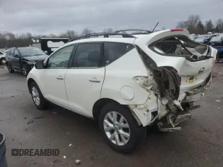 2014 Nissan Murano LE with VIN JN8AZ1MW0EW519380, listed as a Copart auction lot 85712874 with 152,784 mi miles and Salvage Title. Bid and sale history available at carsss.com. Image 2.
