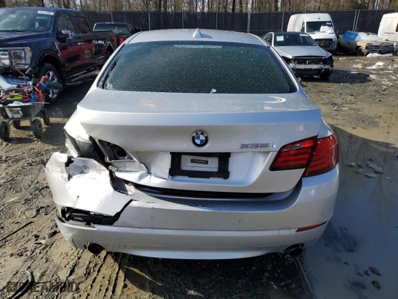 2012 BMW 5 Series 535i xDrive with VIN WBAFU7C5XCDU63398, listed as a Copart auction lot 45227675 with 203,474 mi miles and Salvage Title. Bid and sale history available at carsss.com. Image 6.