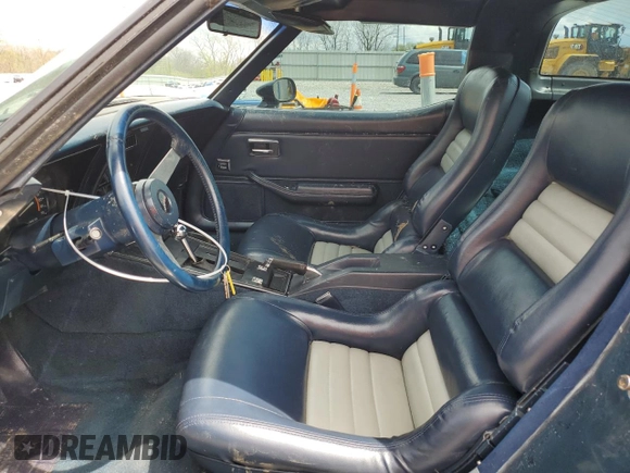 1979 Chevrolet Corvette with VIN 1Z8789S443088, listed as a Copart auction lot 54487225 with 22,449 mi miles and Salvage title. Bid and sale history available at DreamBid. Image 7.