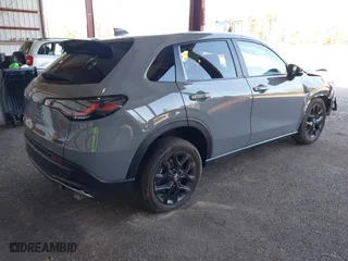 2025 Honda HR-V Sport with VIN 3CZRZ2H53SM728852, listed as a IAAI auction lot 41810477 with 1,234 mi miles. Bid and sale history available at carsss.com. Image 4.