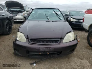 2000 Honda Civic LX with VIN 1HGEJ6676YL058099, listed as a Copart auction lot 51140985 with 151,831 mi miles and Salvage Title. Bid and sale history available at carsss.com. Image 5.