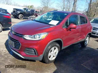 2017 Chevrolet Trax LT with VIN 3GNCJPSB2HL187166, listed as a IAAI auction lot 41793610 with 139,466 mi miles. Bid and sale history available at carsss.com. Image 2.