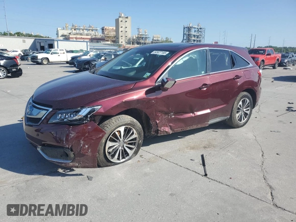 2018 Acura RDX Advance with VIN 5J8TB4H70JL022422, listed as a Copart auction lot 52627185 with 86,856 mi miles and Salvage Title. Bid and sale history available at DreamBid. Image 1.