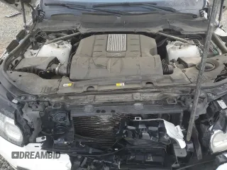 2017 Land Rover Range Rover Sport HSE with VIN SALWR2FVXHA682558, listed as a Copart auction lot 48928275 with 169,009 mi miles and Salvage title. Bid and sale history available at DreamBid. Image 12.