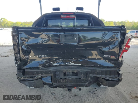2021 Chevrolet Colorado 4WD ZR2 with VIN 1GCGTEEN2M1132149, listed as a Copart auction lot 53398045 with 62,266 mi miles and Salvage title. Bid and sale history available at DreamBid. Image 6.