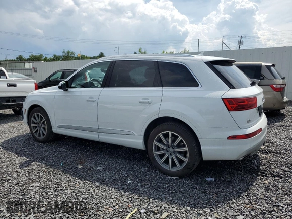 2019 Audi Q7 Premium Plus with VIN WA1LHAF71KD047849, listed as a Copart auction lot 64418045 with 59,686 mi miles and Salvage title. Bid and sale history available at DreamBid. Image 2.