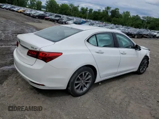 2020 Acura TLX with VIN 19UUB1F39LA016765, listed as a Copart auction lot 57429924 with 25,881 mi miles and Salvage Title. Bid and sale history available at carsss.com. Image 3.