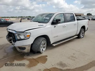 2022 Ram 1500 Lone Star with VIN 1C6RREFG2NN425316, listed as a Copart auction lot 61766825 with 58,639 mi miles and Clean title. Bid and sale history available at DreamBid. Image 1.