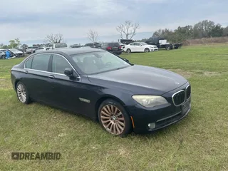 2012 BMW 7 Series 750Li xDrive with VIN WBAKC8C59CC437999, listed as a Copart auction lot 46308255 with 145,420 mi miles and Clean Title. Bid and sale history available at carsss.com. Image 1.