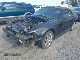 2003 Ford Mustang GT Deluxe with VIN 1FAFP45XX3F341089, listed as a IAAI auction lot 41960011 with 1 mi miles. Bid and sale history available at carsss.com. Image 2.