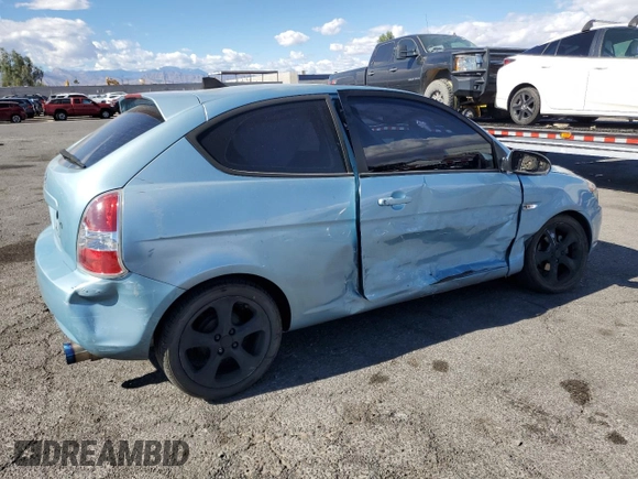 2009 Hyundai Accent Auto SE with VIN KMHCN36C69U128939, listed as a Copart auction lot 76061794 with 85,695 mi miles and Salvage Title. Bid and sale history available at carsss.com. Image 3.