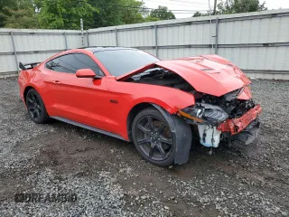 2020 Ford Mustang GT с VIN 1FA6P8CF0L5142575, выставлен на аукционе Copart как лот 61453795 с пробегом 67 536 миль миль и Списание • Salvage title. История ставок и продаж доступна на DreamBid. Изображение 4.