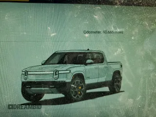 2022 Rivian R1T Launch Edition z VIN 7FCTGAAL6NN002704, wystawiony jako Copart lot #77913144 z przebiegiem 40 665 mil mil oraz Szkody całkowita. Historia ofert i sprzedaży dostępna na DreamBid. Obrazek 9.