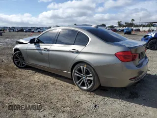 2017 BMW 3 Series 330i with VIN WBA8B9C56HK676040, listed as a Copart auction lot 47569575 with 85,437 mi miles and Salvage Title. Bid and sale history available at carsss.com. Image 2.