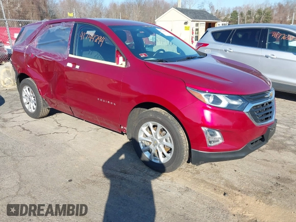 2019 Chevrolet Equinox LT with VIN 2GNAXUEV2K6222519, listed as a IAAI auction lot 41744294 with 62,576 mi miles and . Bid and sale history available at carsss.com. Image 1.