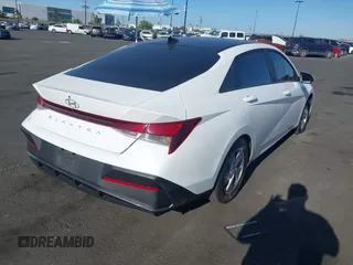 2024 Hyundai Elantra SE with VIN KMHLL4DG8RU816118, listed as a IAAI auction lot 42503570 with 18,730 mi miles and . Bid and sale history available at DreamBid. Image 4.