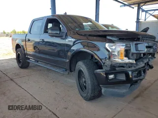 2020 Ford F-150 XL with VIN 1FTEW1EP0LKE96622, listed as a Copart auction lot 61238555 with 52,527 mi miles and Salvage title. Bid and sale history available at DreamBid. Image 4.