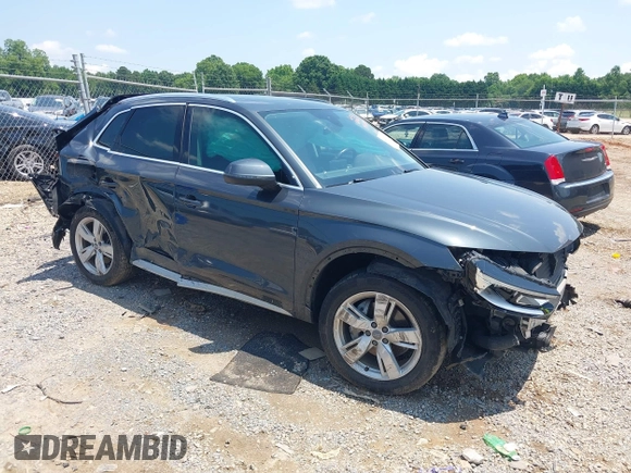 2019 Audi Q5 Premium with VIN WA1ANAFY1K2086400, listed as a IAAI auction lot 42483269 with 83,062 mi miles and . Bid and sale history available at DreamBid. Image 1.