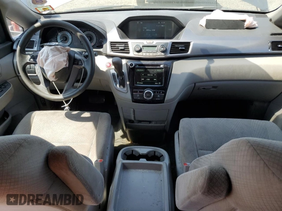 2014 Honda Odyssey EX with VIN 5FNRL5H42EB125092, listed as a Copart auction lot 53941455 with 110,684 mi miles and Salvage Title. Bid and sale history available at carsss.com. Image 8.