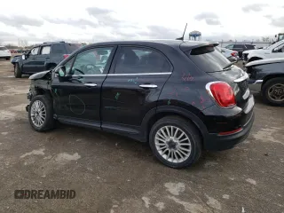 2018 FIAT 500X Lounge with VIN ZFBCFXDB3JP661226, listed as a Copart auction lot 78283264 with 101,698 mi miles and Salvage title. Bid and sale history available at DreamBid. Image 2.