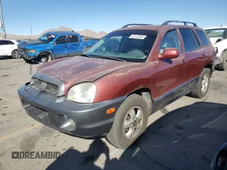 2005 Hyundai Santa Fe GLS with VIN KM8SC13D85U933502, listed as a Copart auction lot 42212285 with 199,563 mi miles and Salvage Title. Bid and sale history available at carsss.com. Image 1.