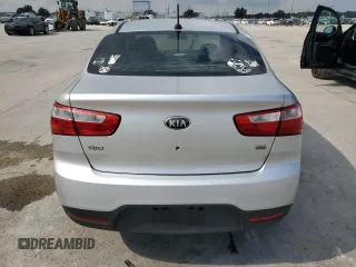 2013 Kia Rio LX with VIN KNADM4A39D6240640, listed as a Copart auction lot 71702734 with Not Provided miles and Salvage Title. Bid and sale history available at carsss.com. Image 6.
