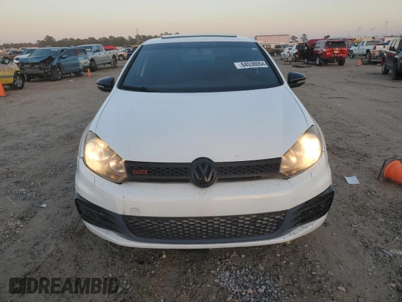 2012 Volkswagen GTI w/Conv & Sunroof with VIN WVWEV7AJXCW252931, listed as a Copart auction lot 84538064 with 126,899 mi miles and Salvage title. Bid and sale history available at DreamBid. Image 5.