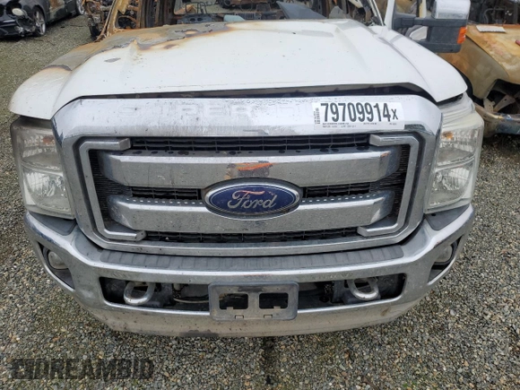 2014 Ford F-250 XL with VIN 1FT7W2BT4EEA42844, listed as a Copart auction lot 79709914 with Not provided miles and Non repairable. Bid and sale history available at DreamBid. Image 11.