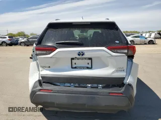 2024 Toyota RAV4 Hybrid XLE Premium with VIN JTMB6RFV7RJ042011, listed as a Copart auction lot 53667735 with 20,846 mi miles and Salvage Title. Bid and sale history available at carsss.com. Image 6.
