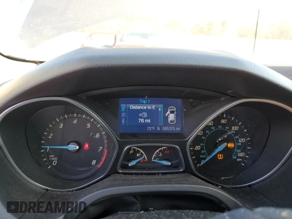 2013 Ford Focus SE with VIN 1FADP3F21DL379270, listed as a Copart auction lot 48125115 with 85,375 mi miles and Salvage Title. Bid and sale history available at carsss.com. Image 9.