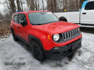 2017 Jeep Renegade Sport with VIN ZACCJAAH2HPE99359, listed as a Copart auction lot 42146125 with 49,872 mi miles and Clean Title. Bid and sale history available at DreamBid. Image 4.