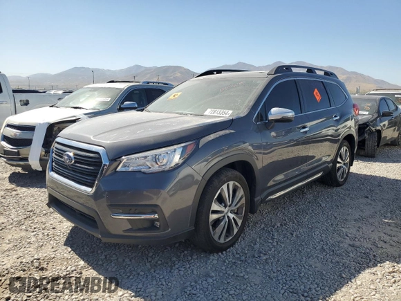 2019 Subaru Ascent Touring with VIN 4S4WMARD3K3462835, listed as a Copart auction lot 72813354 with 47,296 mi miles and Salvage title. Bid and sale history available at DreamBid. Image 1.