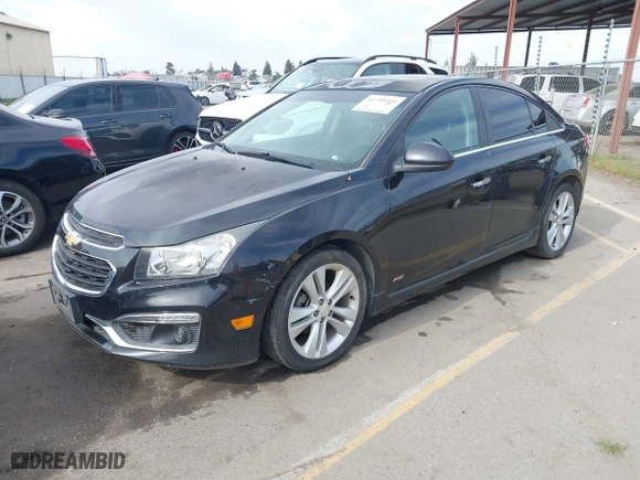 2016 Chevrolet Cruze Limited LTZ with VIN 1G1PG5SB3G7158770, listed as a IAAI auction lot 41700510 with 109,224 mi miles. Bid and sale history available at carsss.com. Image 18.