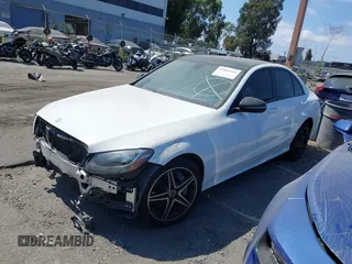 2017 Mercedes-Benz C 300 with VIN 55SWF4KB0HU213945, listed as a IAAI auction lot 42441143 with 100,274 mi miles and . Bid and sale history available at DreamBid. Image 18.