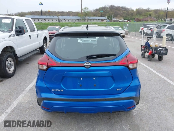 2023 Nissan Kicks SV with VIN 3N1CP5CV4PL553358, listed as a IAAI auction lot 42024111 with 15,172 mi miles. Bid and sale history available at carsss.com. Image 16.
