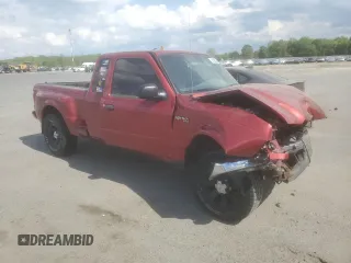 2004 Ford Ranger XL Fleet with VIN 1FTYR44U24PA20342, listed as a Copart auction lot 55420035 with Not Provided miles and Salvage Title. Bid and sale history available at DreamBid. Image 4.
