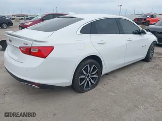 2024 Chevrolet Malibu RS with VIN 1G1ZG5ST2RF249121, listed as a IAAI auction lot 41329332 with 5,606 mi miles. Bid and sale history available at carsss.com. Image 4.