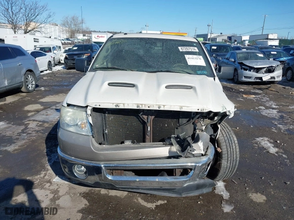 2007 Ford F-150 XLT with VIN 1FTPW12V17FB29125, listed as a IAAI auction lot 41413276 with 163,343 mi miles. Bid and sale history available at carsss.com. Image 13.