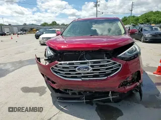 2019 Ford Edge SEL with VIN 2FMPK3J91KBC43725, listed as a Copart auction lot 56749525 with 62,858 mi miles and Salvage title. Bid and sale history available at DreamBid. Image 14.